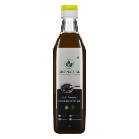 Cold Pressed Black Sesame Oil